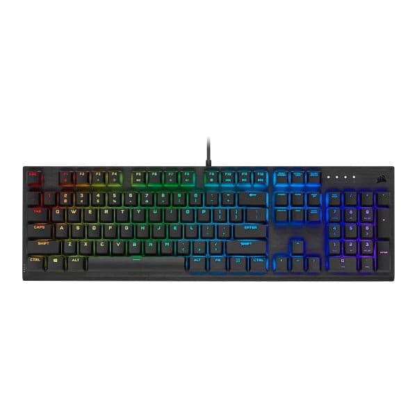 CORSAIR K60 Pro Full Size Mechanical Wired Gaming Keyboard ( Black ) ( Cherry Viola Switch ) ( CH-910D019-NA )