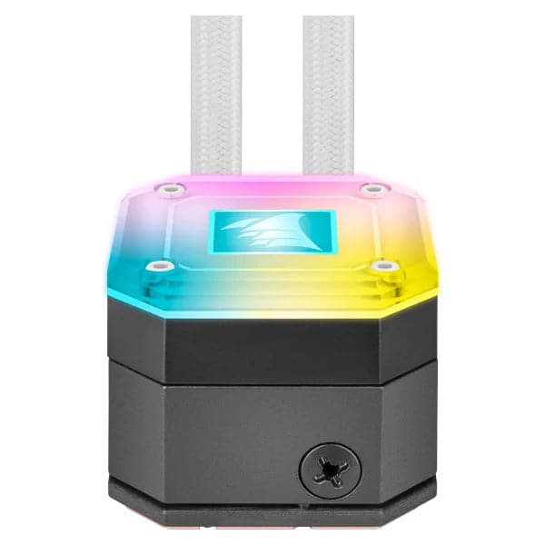 CORSAIR ICUE H100i Elite Capellix 240mm CPU Liquid Cooler (White)