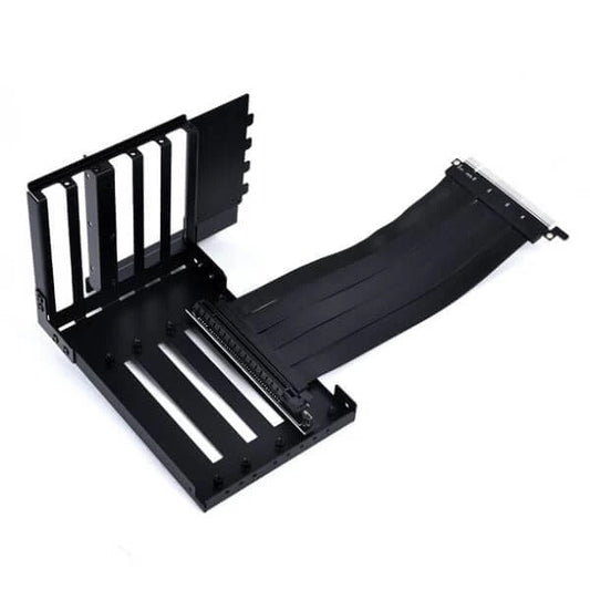 Lian Li O11DXL-1X.40 (PCI-E 4.0 X16) Vertical Graphics Card Holder With 200mm Riser Cable For O11 Dynamic XL (Black)