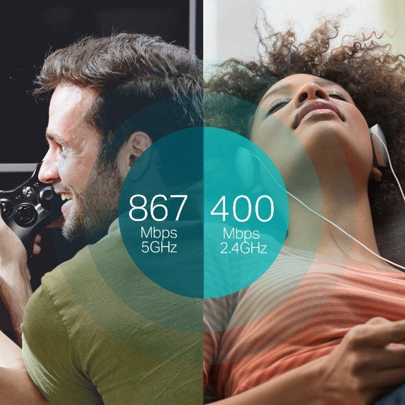 TPLink Archer T4U AC1300 Wireless Dual Band USB Adapter