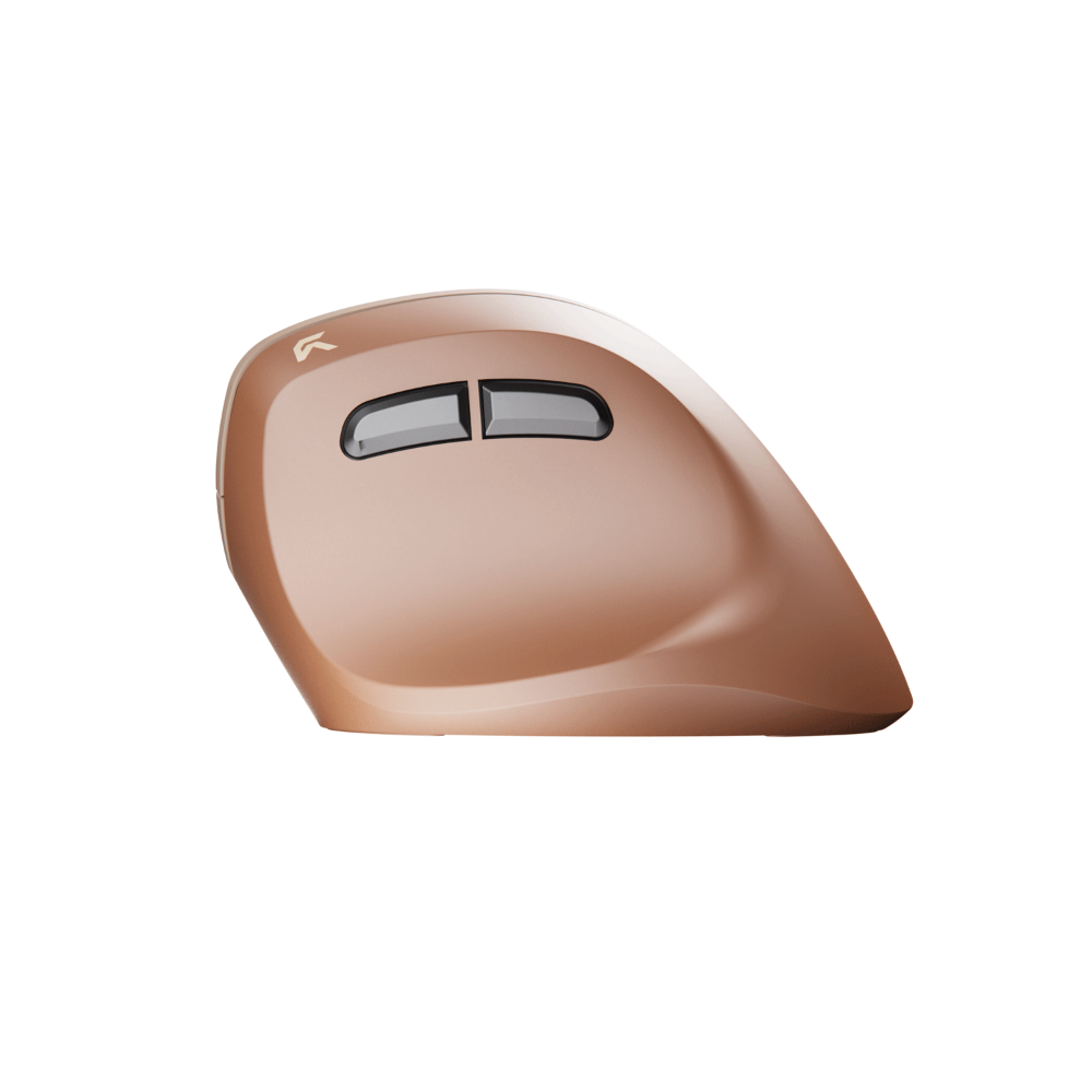 CYBEART Arcus wireless Ergonomic Gaming Mouse ( Mocha ) ( 2400DPI / 6 Macro Buttons )