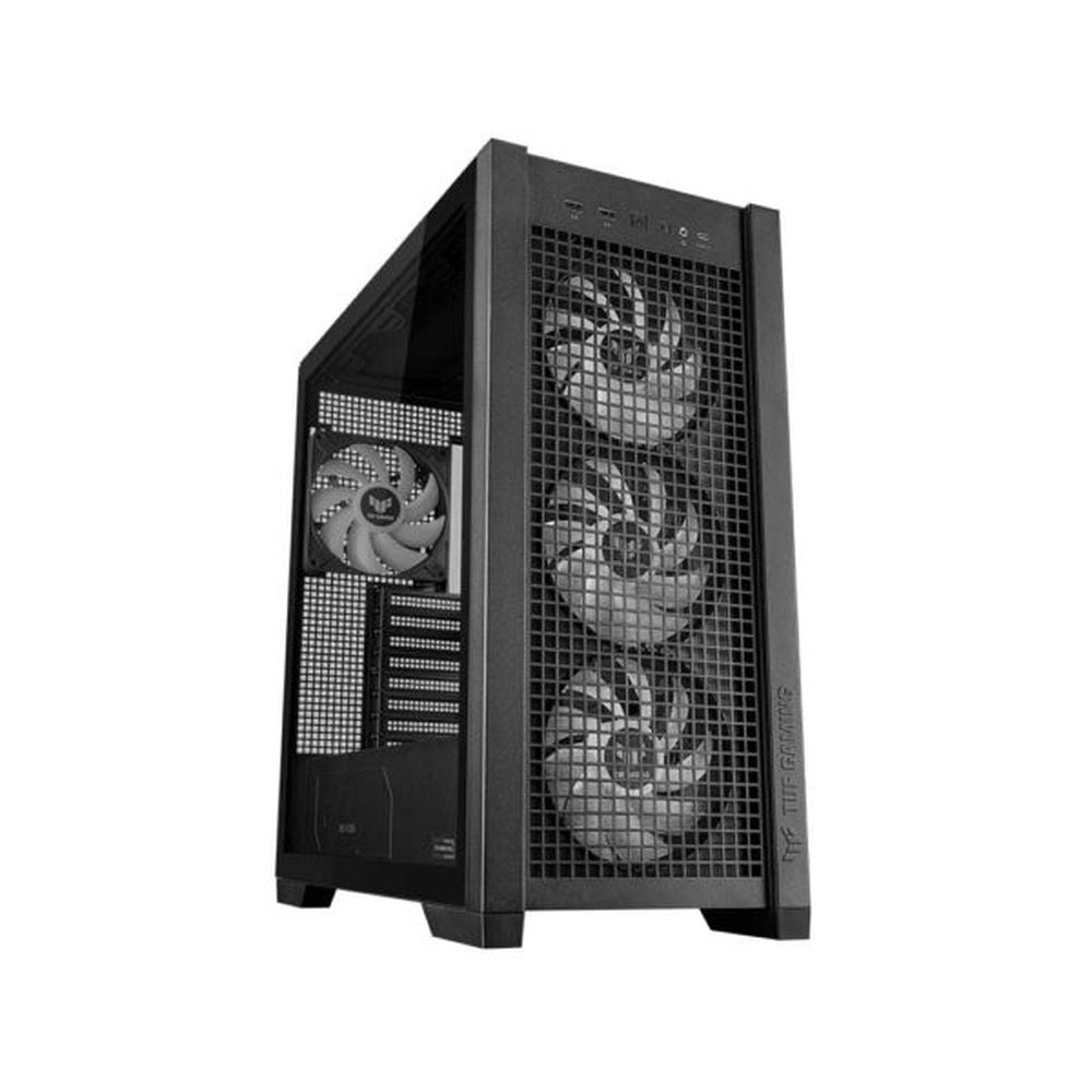 ASUS TUF Gaming GT302 ARGB EATX Mid Tower Cabinet (Black)
