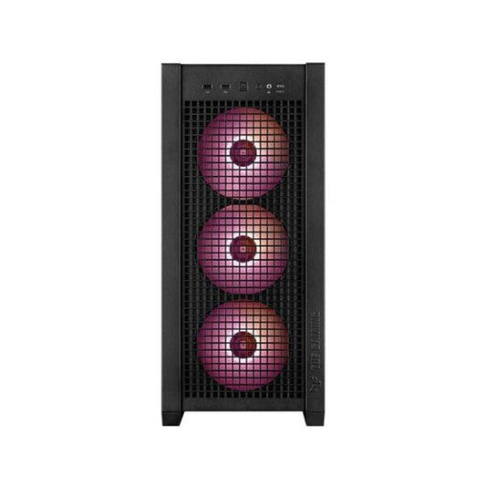 ASUS TUF Gaming GT302 ARGB EATX Mid Tower Cabinet (Black)