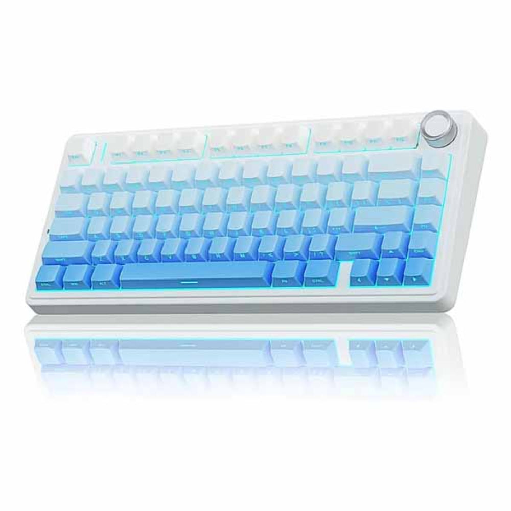 AULA F75 75% RGB Mechanical Wireless Gaming Keyboard (Blue )( Star Vector Switch ) (F75USV)