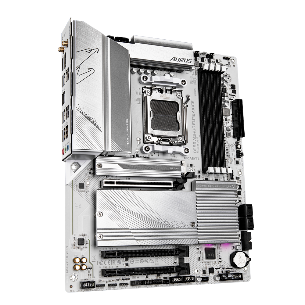 GIGABYTE B650 Aorus Elite AX ICE DDR5 AMD Motherboard ( White )
