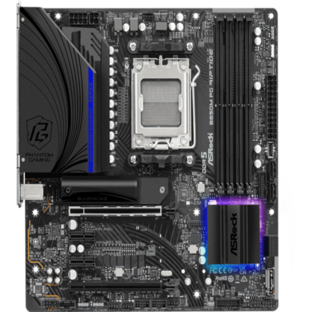 ASROCK B650M Phantom Gaming Riptide DDR5 AMD Motherboard