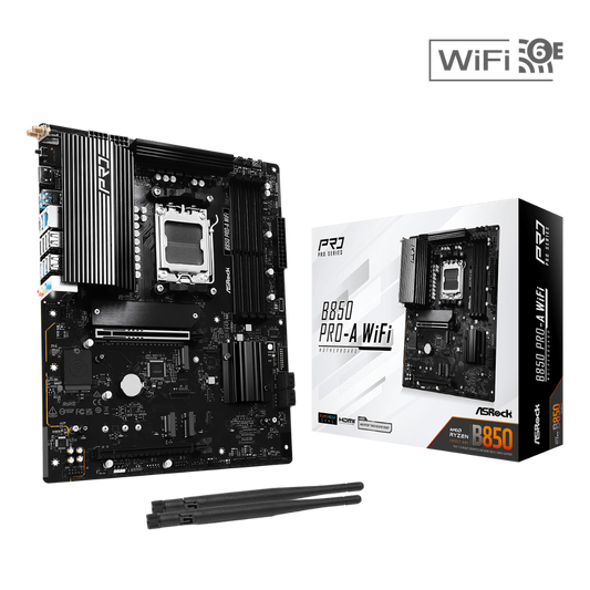 ASROCK B850 Pro-A Wifi6e DDR5 AMD Motherboard