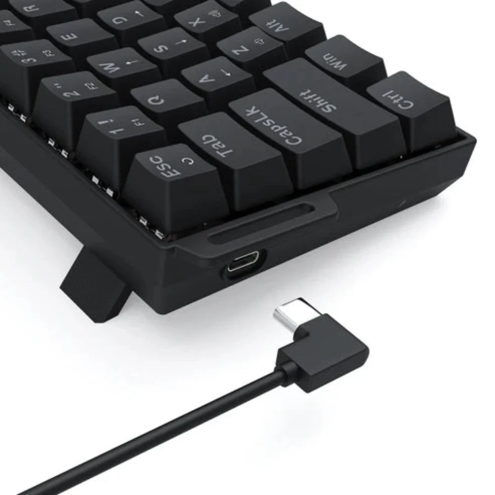 REDRAGON Castor K631 HE 60% Mechanical RGB Wired Gaming Keyboard With Strap ( Black ) ( Magnetic Switches )