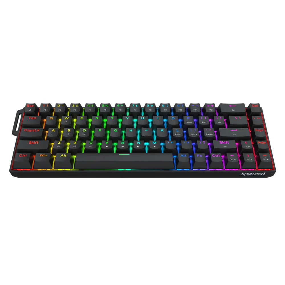 REDRAGON Castor K631 HE 60% Mechanical RGB Wired Gaming Keyboard With Strap ( Black ) ( Magnetic Switches )