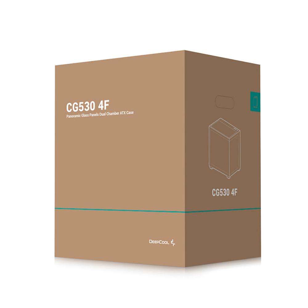 DEEPCOOL CG530 4F ARGB ATX Mid Tower Cabinet (Black)