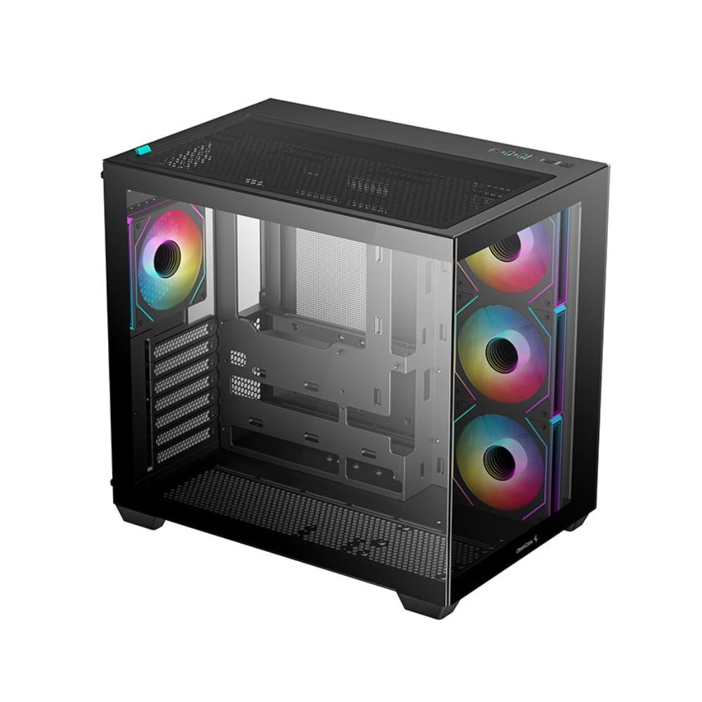 DEEPCOOL CG530 4F ARGB ATX Mid Tower Cabinet (Black)