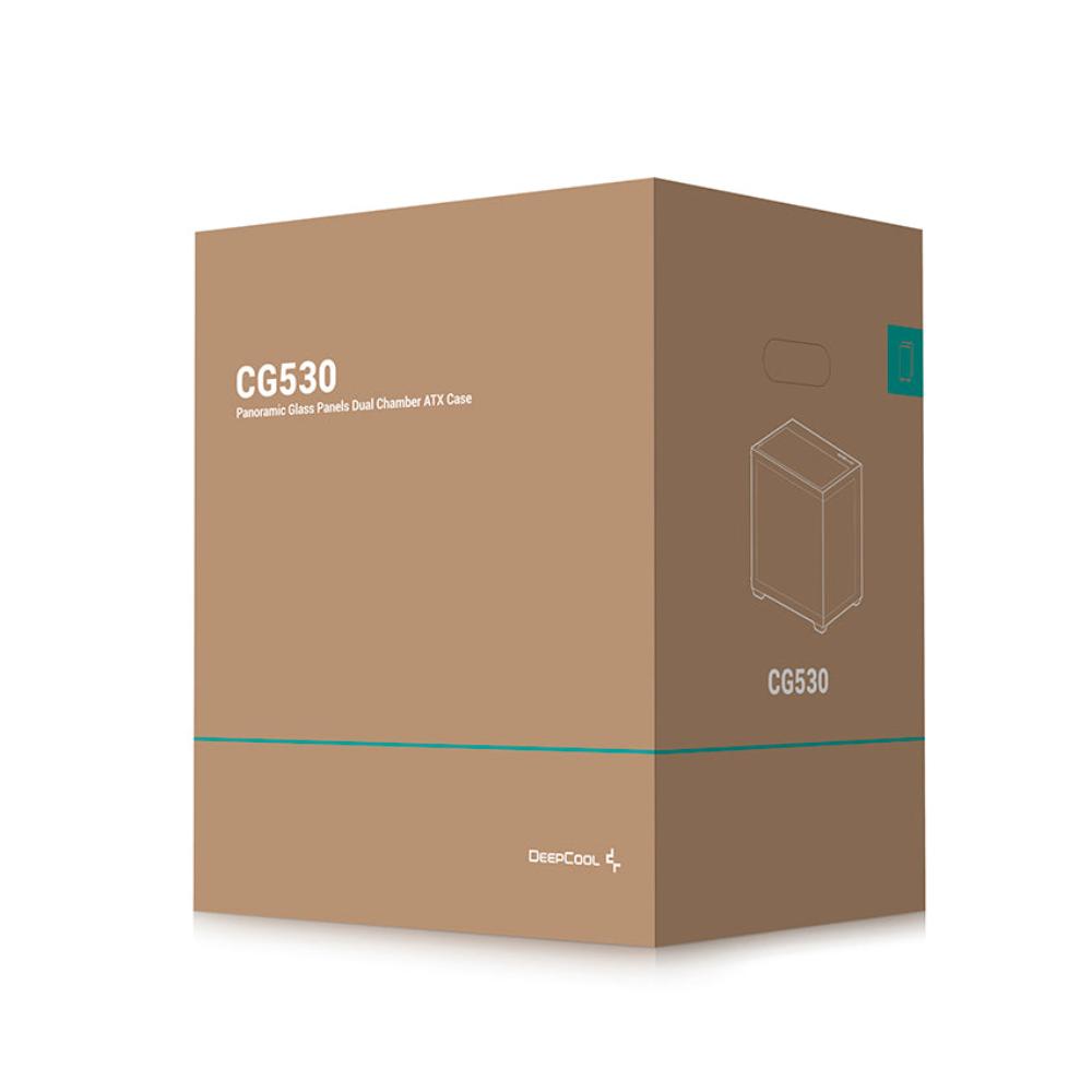 DEEPCOOL CG530 ATX Mid Tower Cabinet (Black)