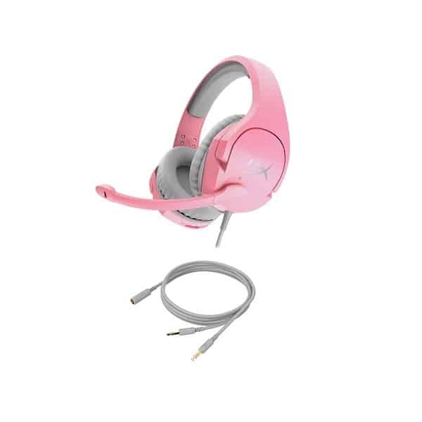 HYPERX Cloud Stinger Wired Stereo Gaming Headphone ( Pink ) ( PC / Mobile / Mac / Xbox )