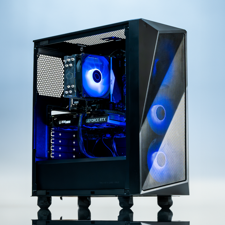 Brain Tech PC ( Intel i5 14400F / NVIDIA RTX A2000 6GB / 32GB RAM DDR5 / 1TB M.2 NVME SSD ) Custom PC Build for Solidworks Rendering