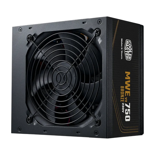 COOLER MASTER MWE 750W V3 80+ Bronze 3.1 Non Modular Power Supply