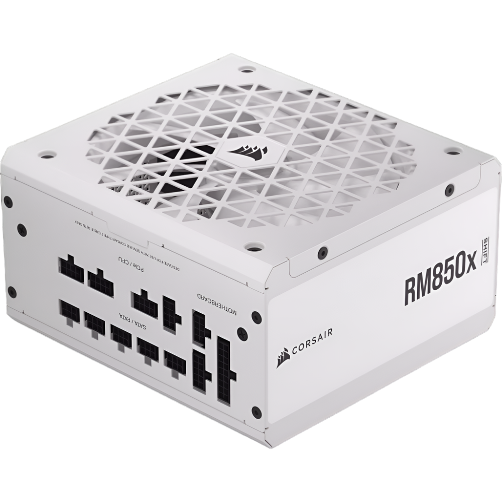 CORSAIR RM850x 850W Shift 80+ Gold Fully Modular ATX 3.1 Power Supply ( 850W ) ( White )