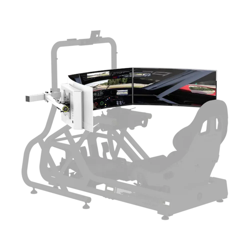 FANATEC GT Cockpit Triple Monitor Expansion Kit ( White )