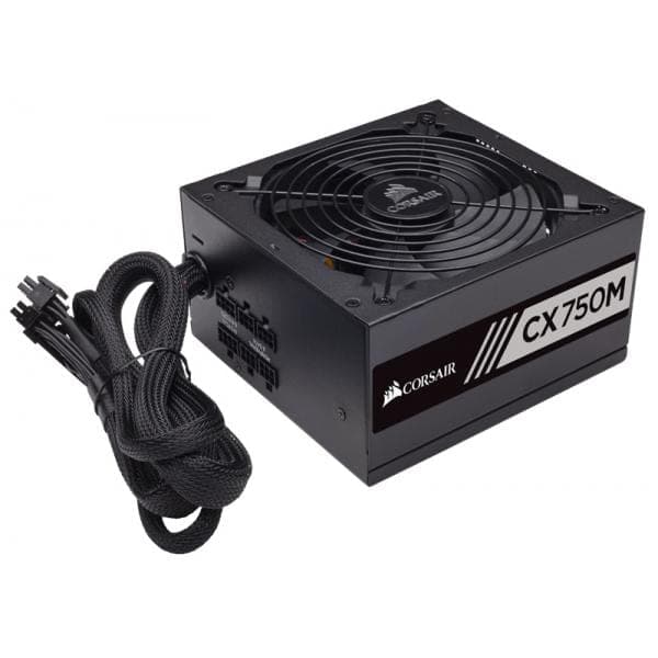 CORSAIR CX750M 7550W 80 + Bronze Semi Modular ATX 2.0 Power Supply