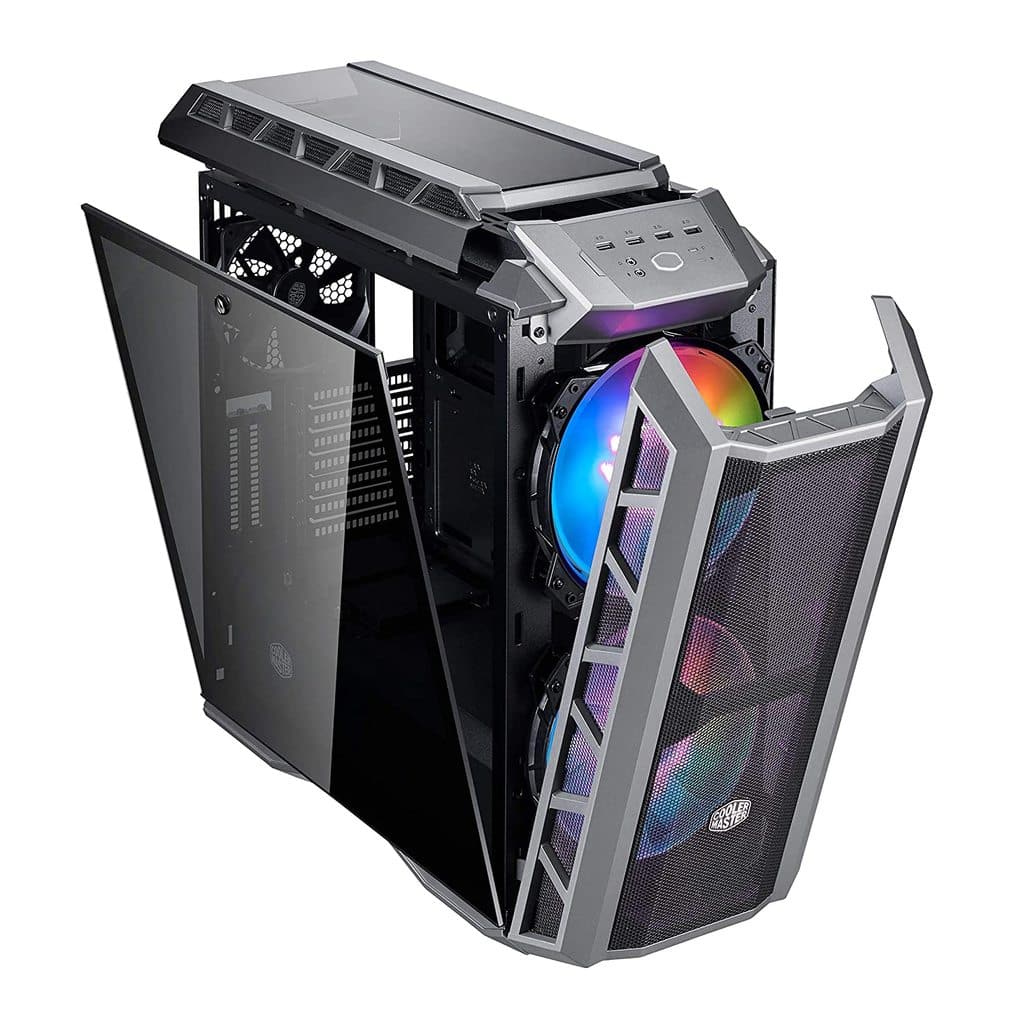 COOLER MASTER MasterCase H500P Mesh ARGB EATX Mid Tower Cabinet (Black)