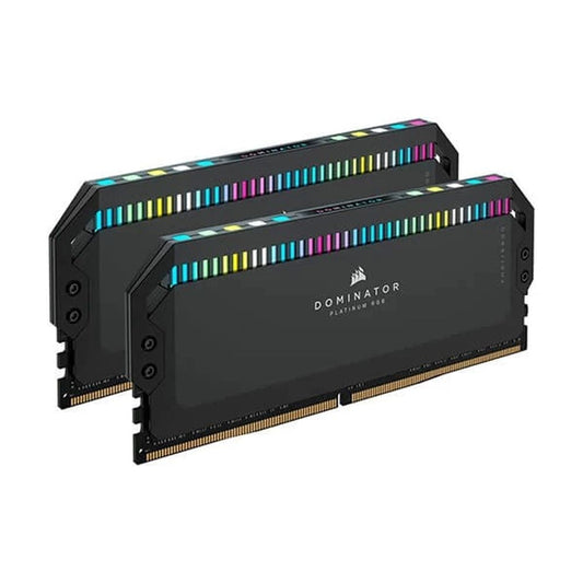 CORSAIR Dominator Platinum RGB 64GB ( 32GB x 2 ) 6800MHz DDR5 RAM (Black) ( CL40 )