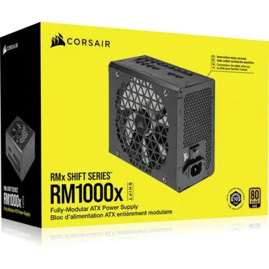 CORSAIR RM1000X Shift 1000W 80+ Gold ATX 3.0 Fully Modular Power Supply