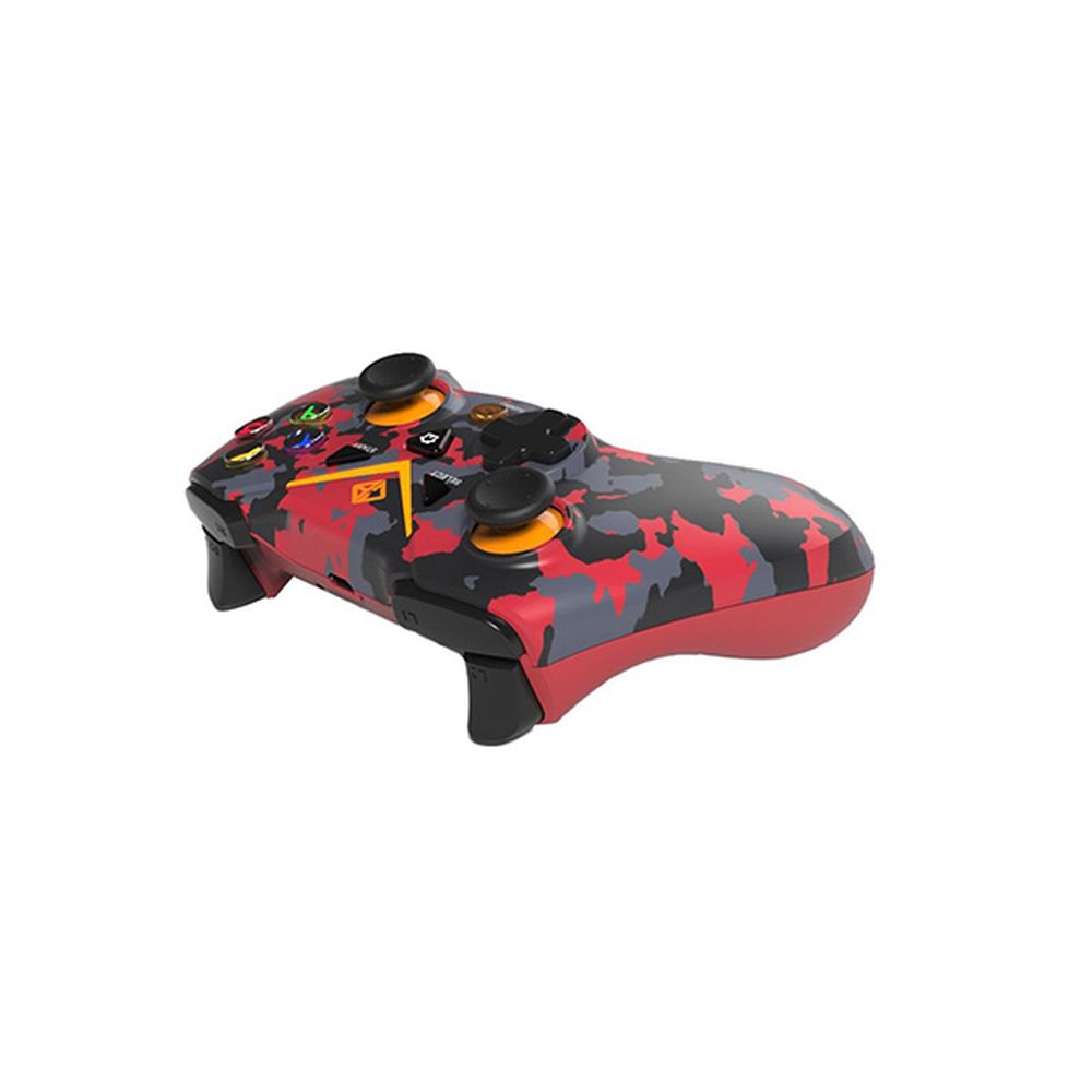COSMIC BYTE C3070W Nebula 2.4G Wireless Gamepad (Camo Red)