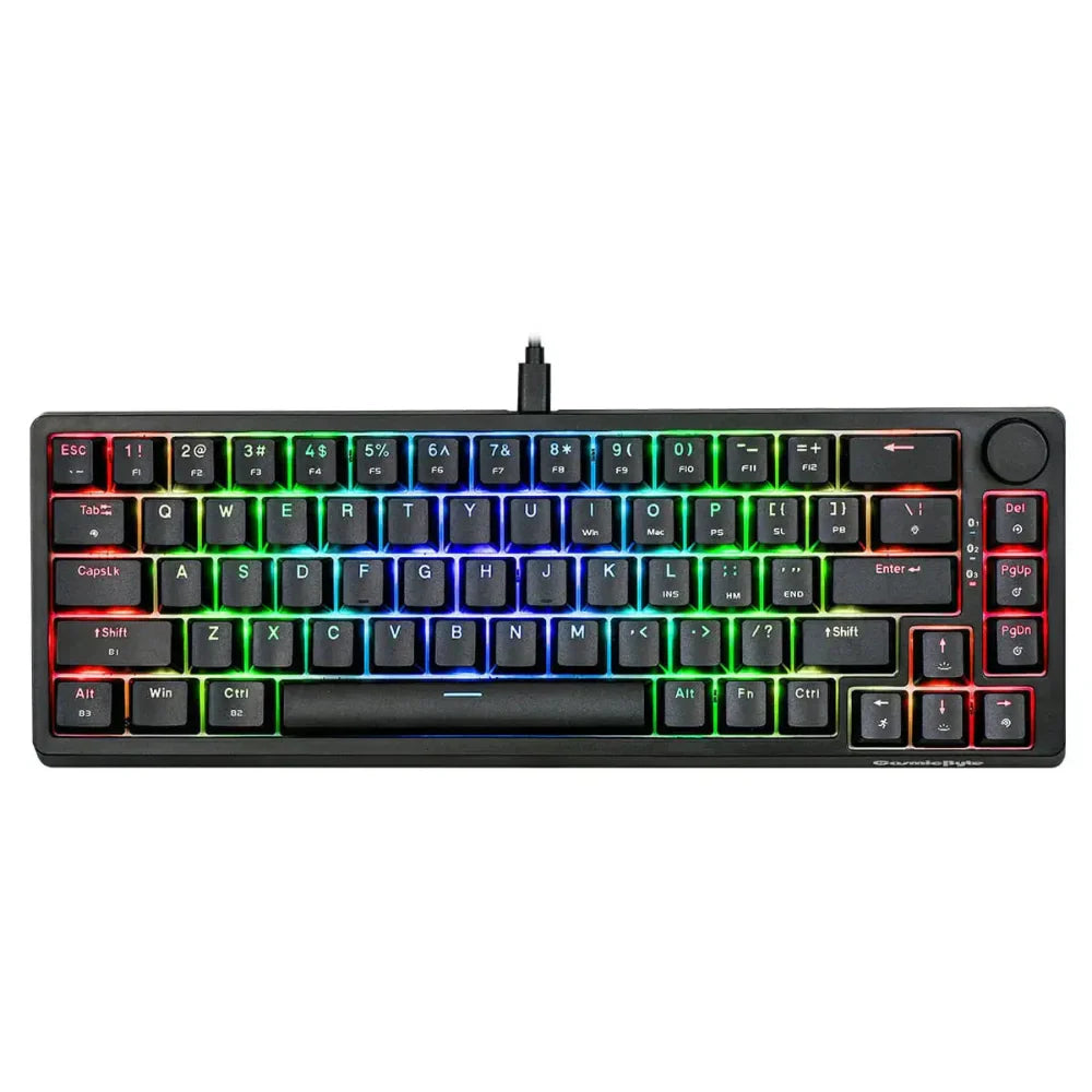 COSMIC BYTE CB-GK-33 Astra 60% Wired-Bluetooth Mechanical Gaming Keyboard ( Black ) ( Outemu Blue Switch )