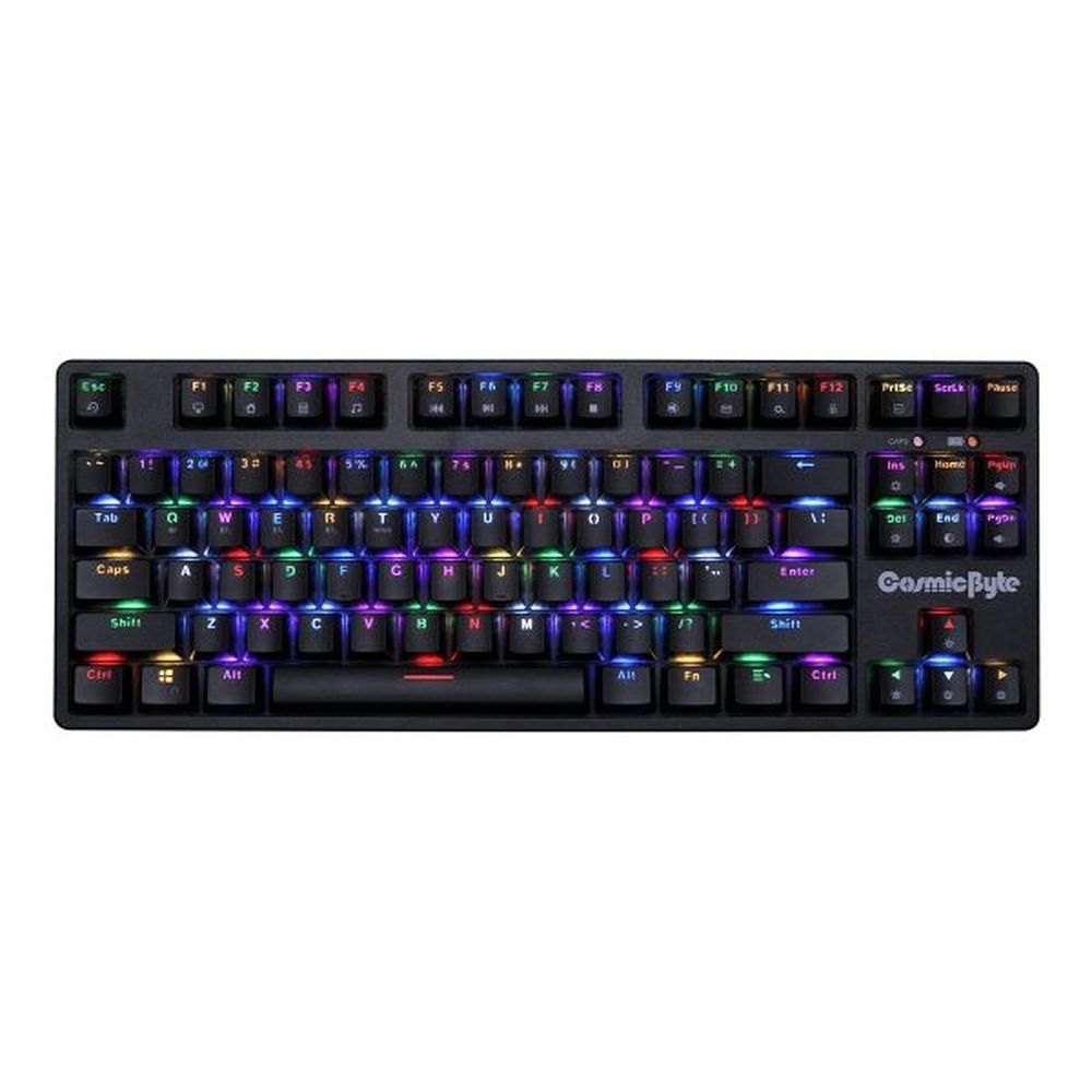 COSMIC BYTE CB-GK-39 Trinity Tenkeyless Wireless Optical Swappable Switch Gaming Keyboard ( Black )
