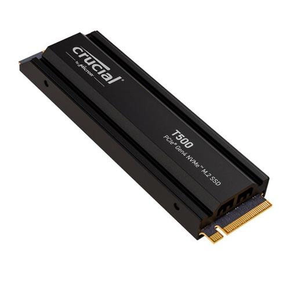 CRUCIAL T500 2TB M.2 NVMe Gen4 Internal Solid State Drive ( SSD ) [Heatsink Variant]