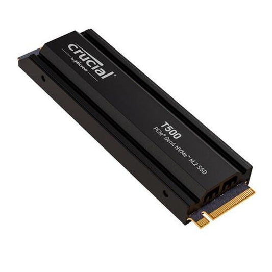CRUCIAL T500 2TB M.2 NVMe Gen4 Internal Solid State Drive ( SSD ) [Heatsink Variant]