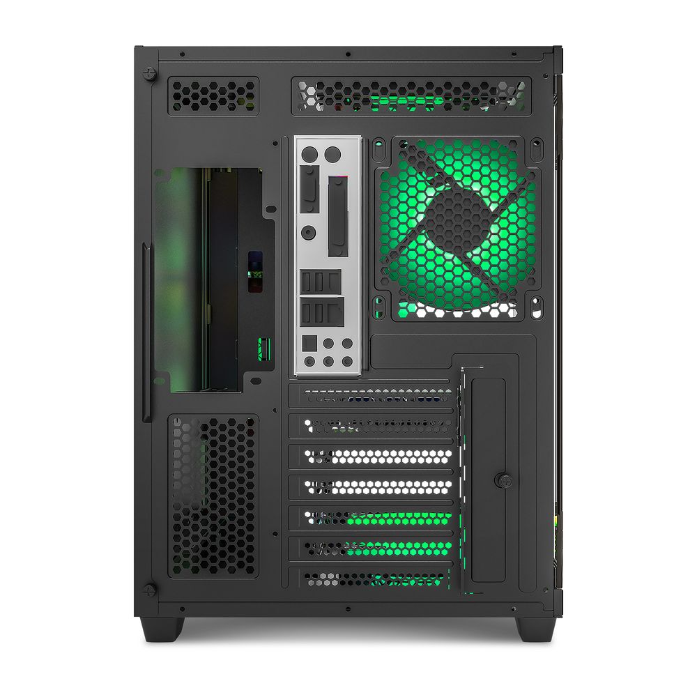 ANT ESPORTS Crystal X11 ARGB ATX Mid Tower Cabinet ( Black )