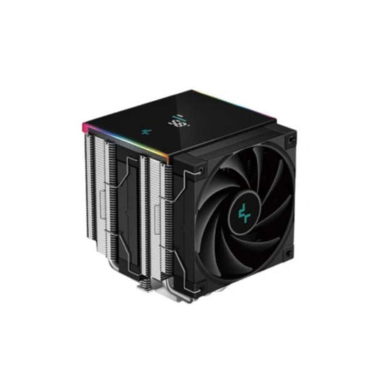DEEPCOOL AK620 Digital SE ARGB Dual Tower CPU Air Cooler ( Black ) ( With ARGB LED Strip )