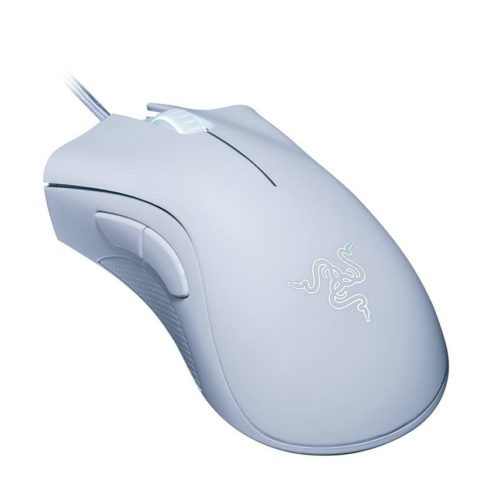 RAZER DeathAdder Essential Wired Ergonomic Gaming Mouse ( RZ01-03850200-R3M1 ) ( 6400DPI / 5 Macro Button ) ( White )