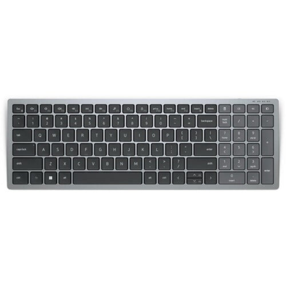 DELL KB740 Compact Multi Device Full Size Mechanical Wireless Keyboard ( Grey ) ( Scissor Switch )