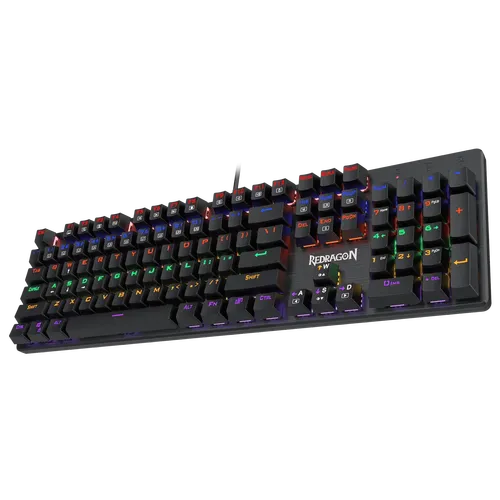 REDRAGON K608 Velheim Full Size Mechanical Wireless Gaming Keyboard ( Black ) ( Clicky Blue Switch )