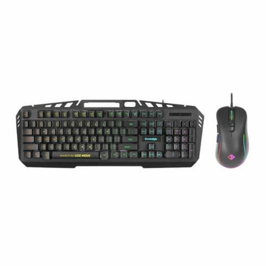 COSMIC BYTE Dragon Fly Full Size Membrane Wired Gaming Keyboard & Mouse Combo ( Black )