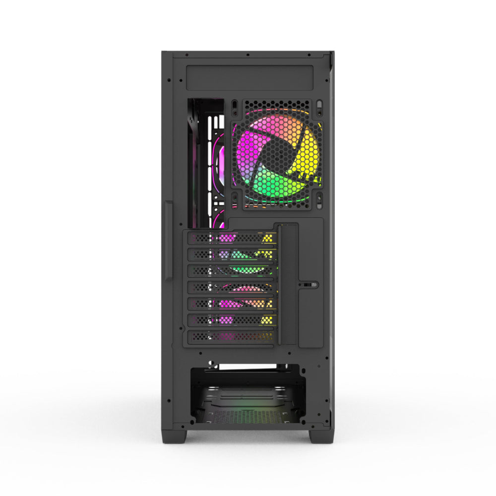 TAG Gamerz Andromeda RGB MATX Mid Tower Cabinet (Black)