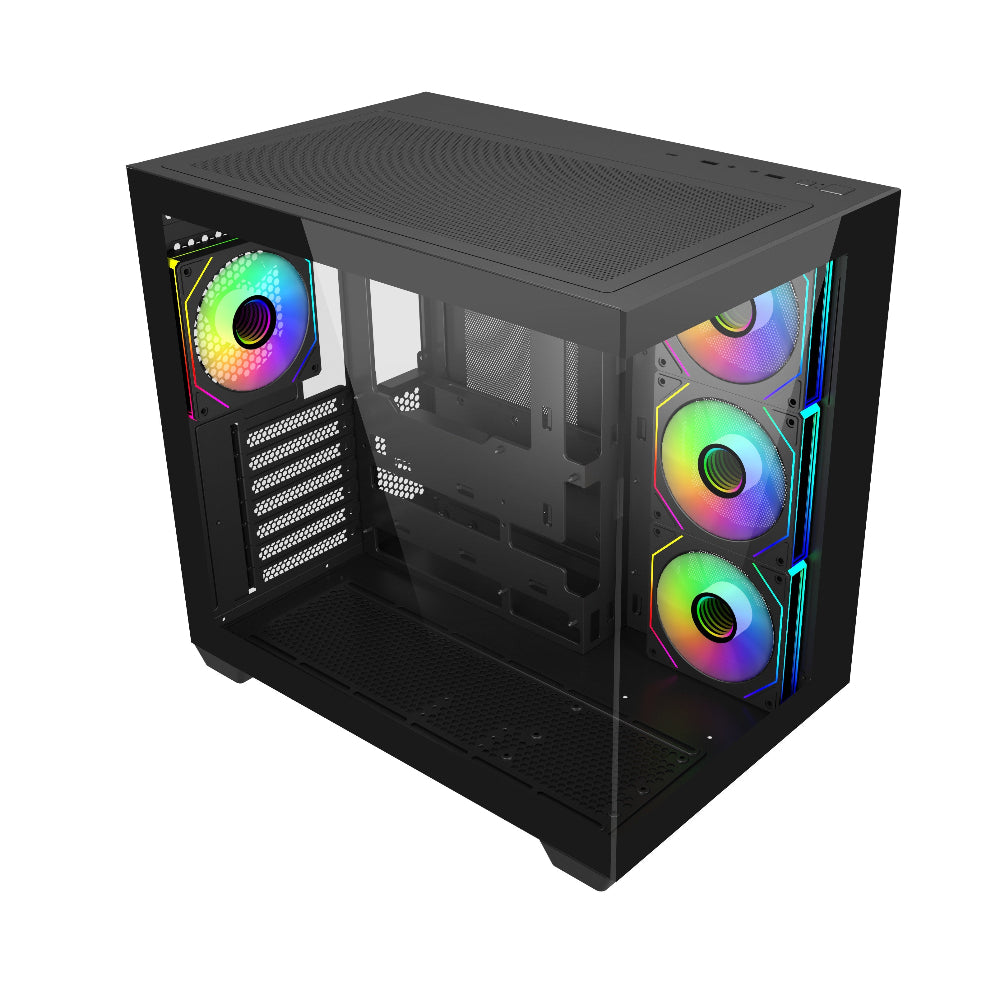COOLER MASTER Elite 681 ARGB ATX Mid Tower Cabinet ( Black )