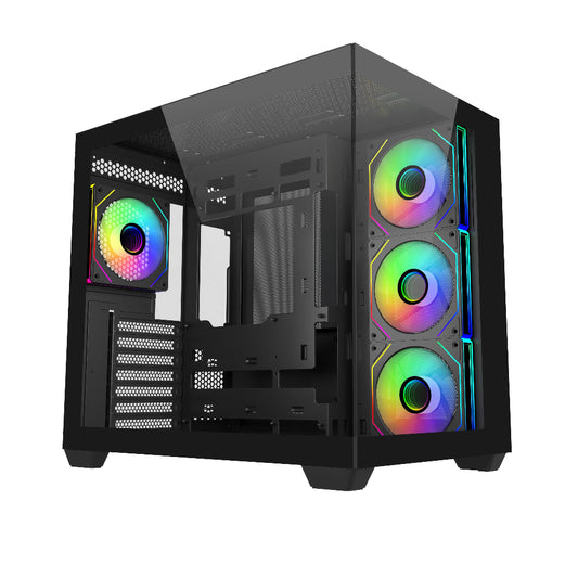 COOLER MASTER Elite 681 ARGB ATX Mid Tower Cabinet ( Black )