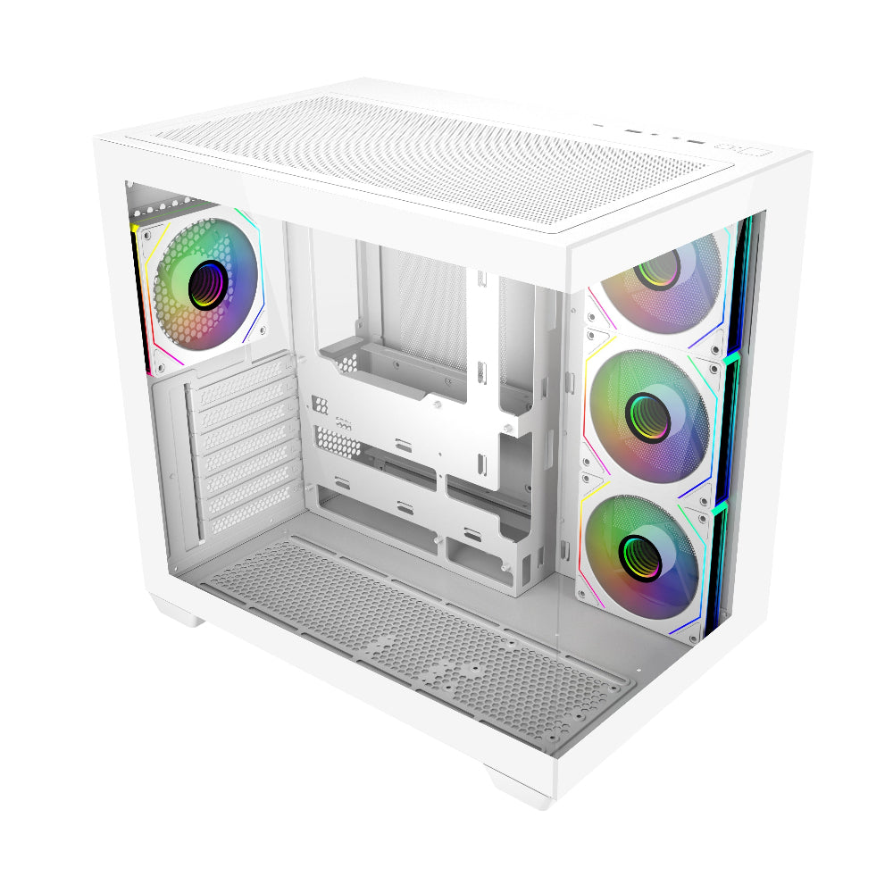 COOLER MASTER Elite 681 ARGB ATX Mid Tower Cabinet ( White )