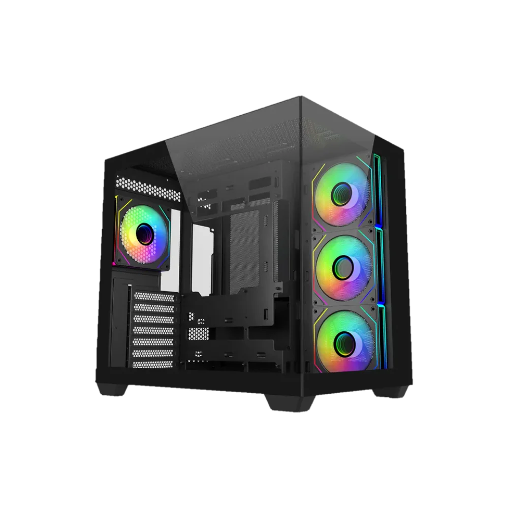 Brain Tech PC ( Intel Core Ultra 7 265KF / AMD Radeon RX 9070 XT 16GB / 32GB RAM DDR5 / 1TB M.2 NVME Gen4 SSD ) Custom PC Build for AAA Gaming