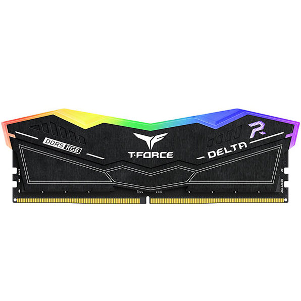 TEAMGROUP T-Force Delta RGB 32GB ( 32GB x 1 ) 5200MHz DDR5 Ram (Black) ( CL40 )