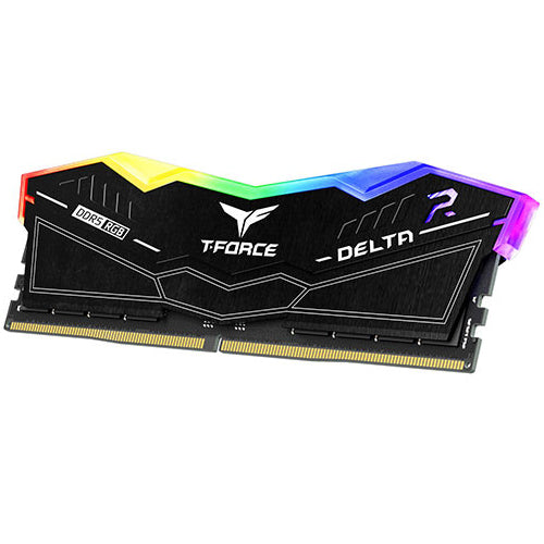 TEAMGROUP T-Force Delta RGB 32GB ( 16GBx2 ) 6400MHz DDR5 RAM ( Black )