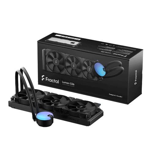 FRACTAL DESIGN Lumen S36 360mm CPU Liquid Cooler (Black)