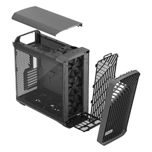 FRACTAL DESIGN Torrent EATX Light Tint Mid Tower Cabinet (Grey)
