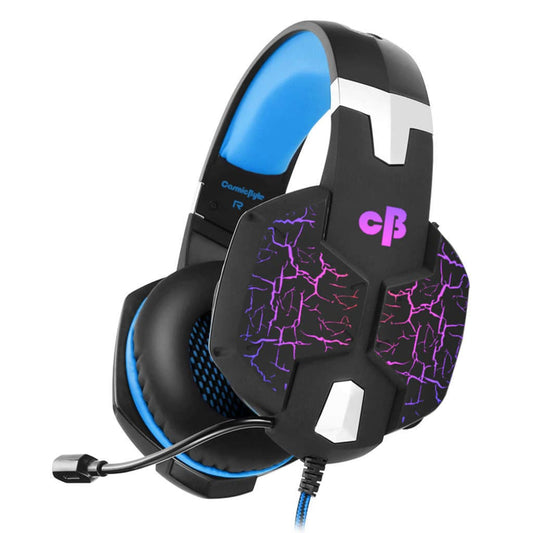 COSMIC BYTE G1500 3.5mm Wired Stereo Gaming Headphone With Mic ( Black / Blue )