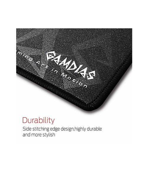 GAMDIAS NYX Speed Medium Black Mousepad