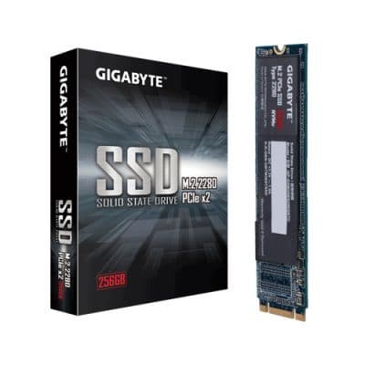GIGABYTE PCle 128GB M.2 NVMe Gen3 Solid State Drive (SSD)