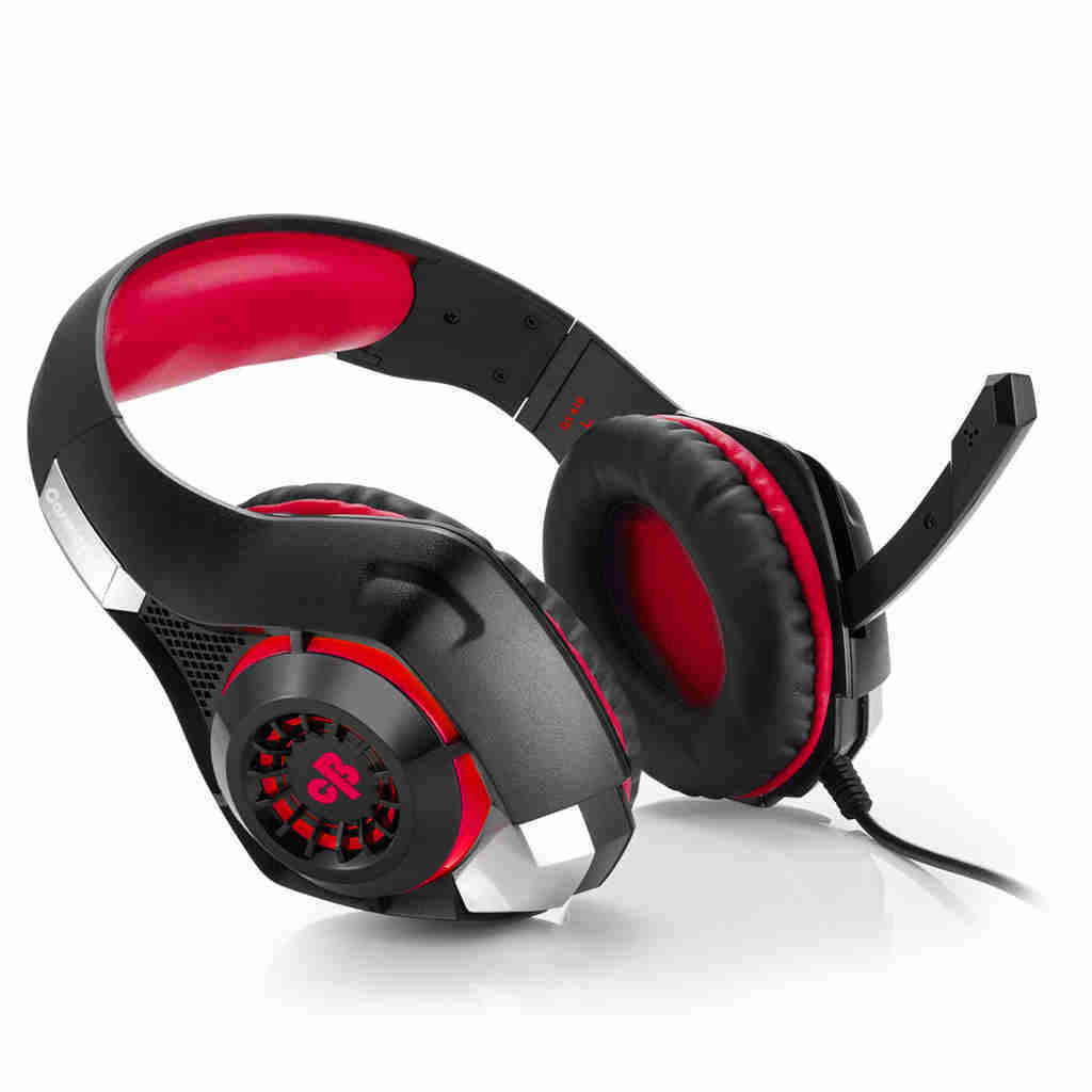 COSMIC BYTE GS410 3.5mm Wired Stereo Gaming Headphone With Mic ( Red )
