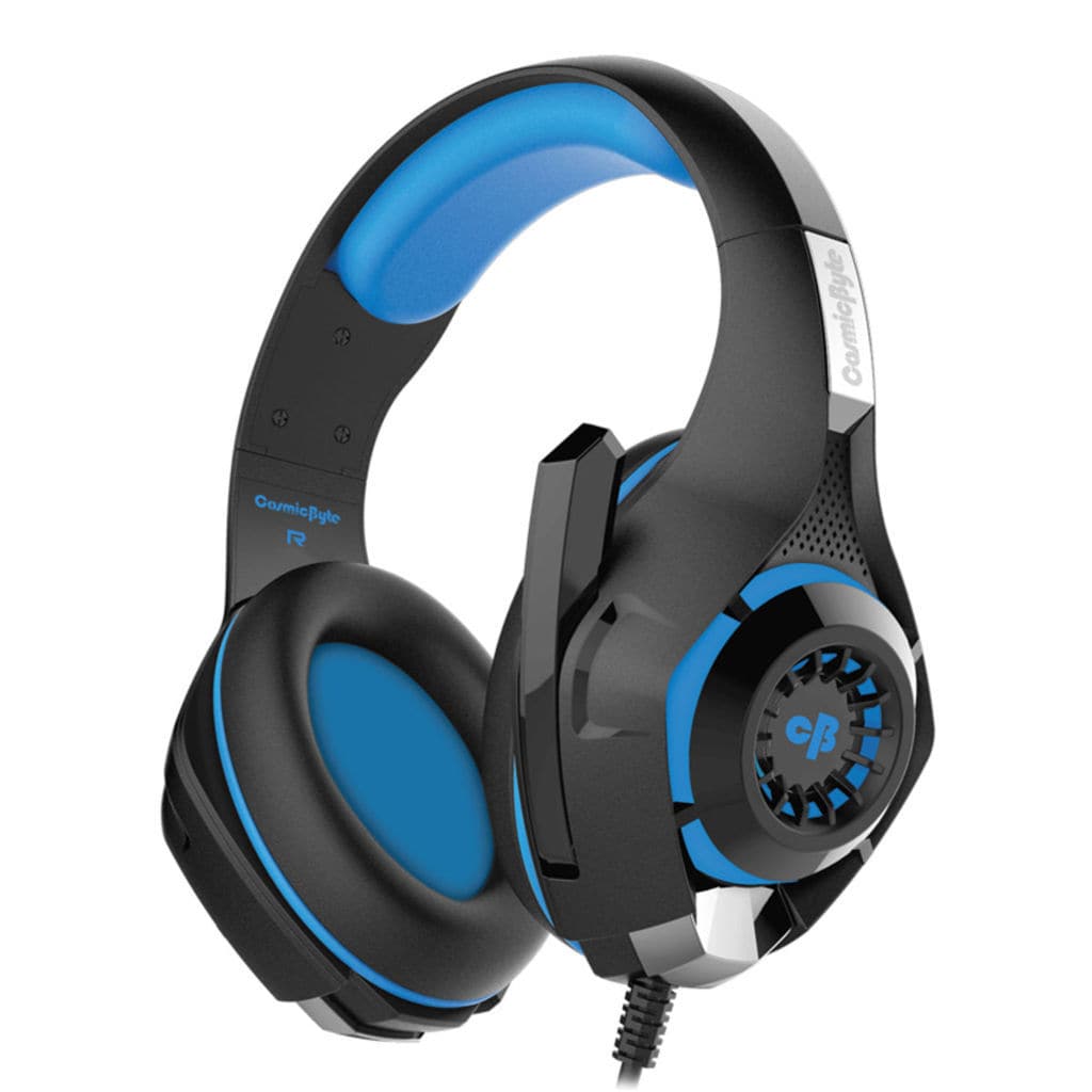 COSMIC BYTE GS410 3.5mm Wired Stereo Gaming Headphone With Mic ( Blue )